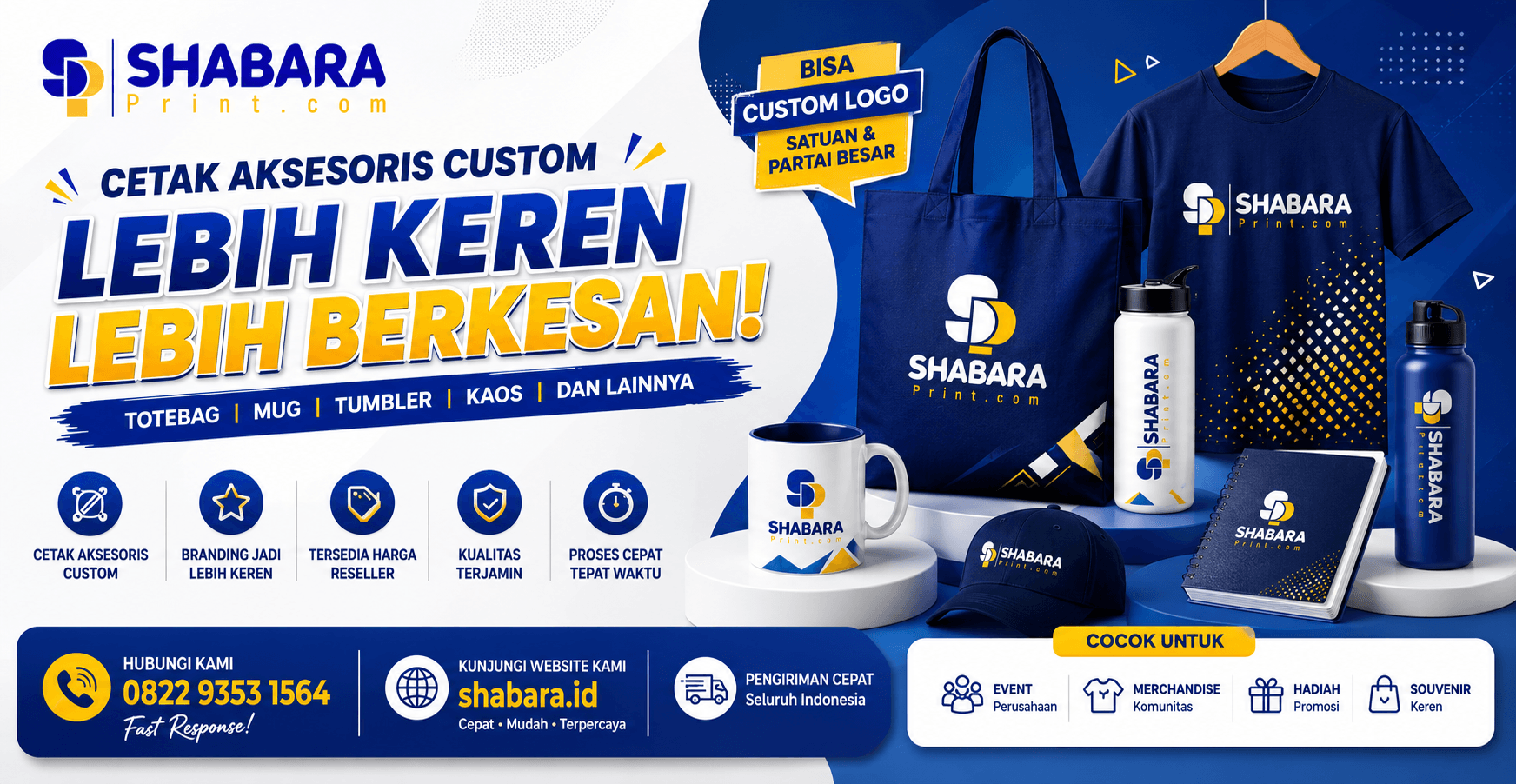 Cetak Aksesories Custom