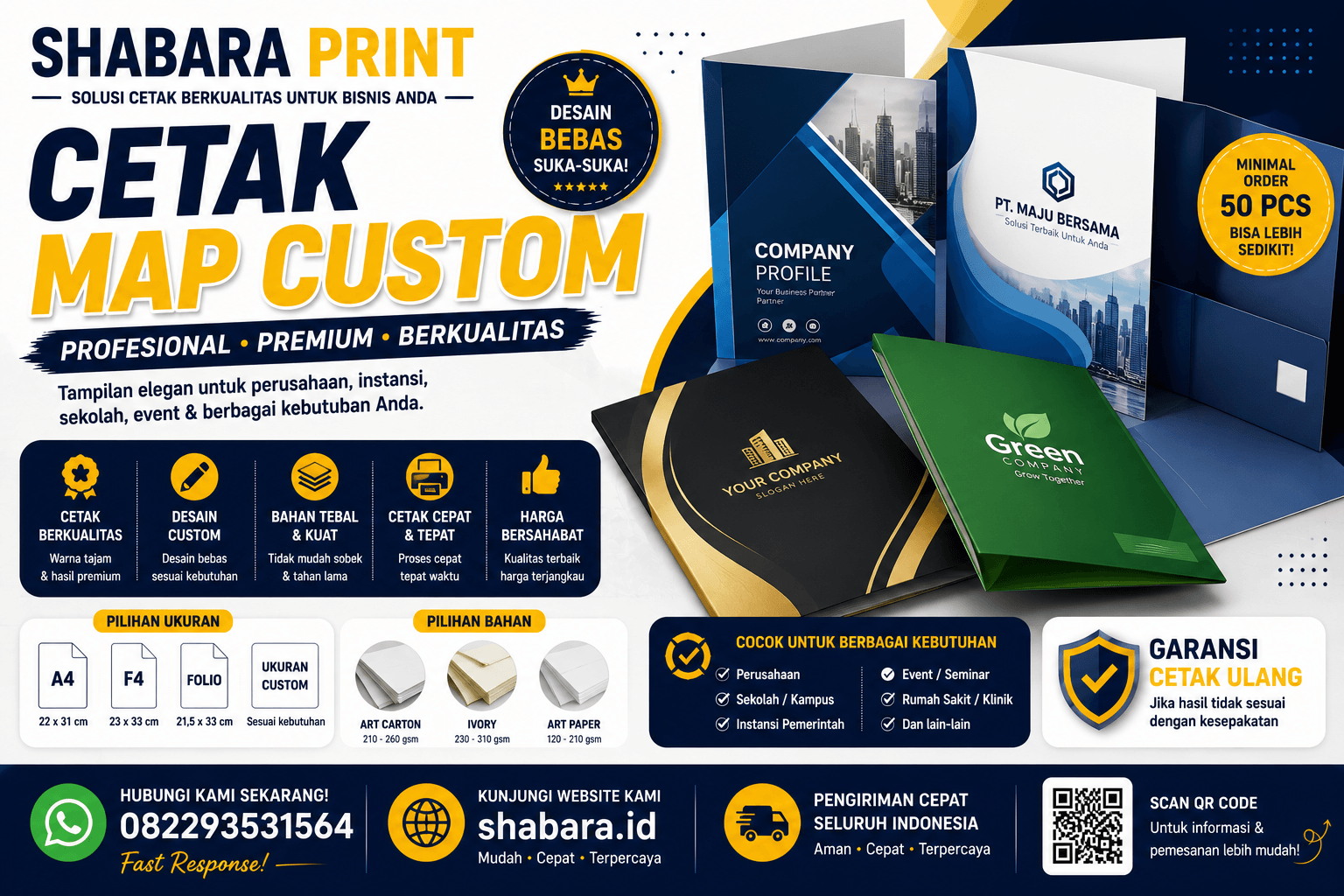Jasa Pembuatan Map Folder Kedaung Kali Angke Jakarta Barat