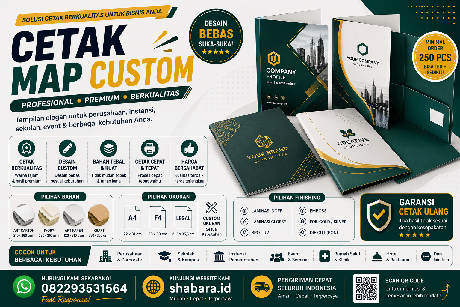 Cetak Map Custom Kedoya Utara Jakarta Barat Full Color